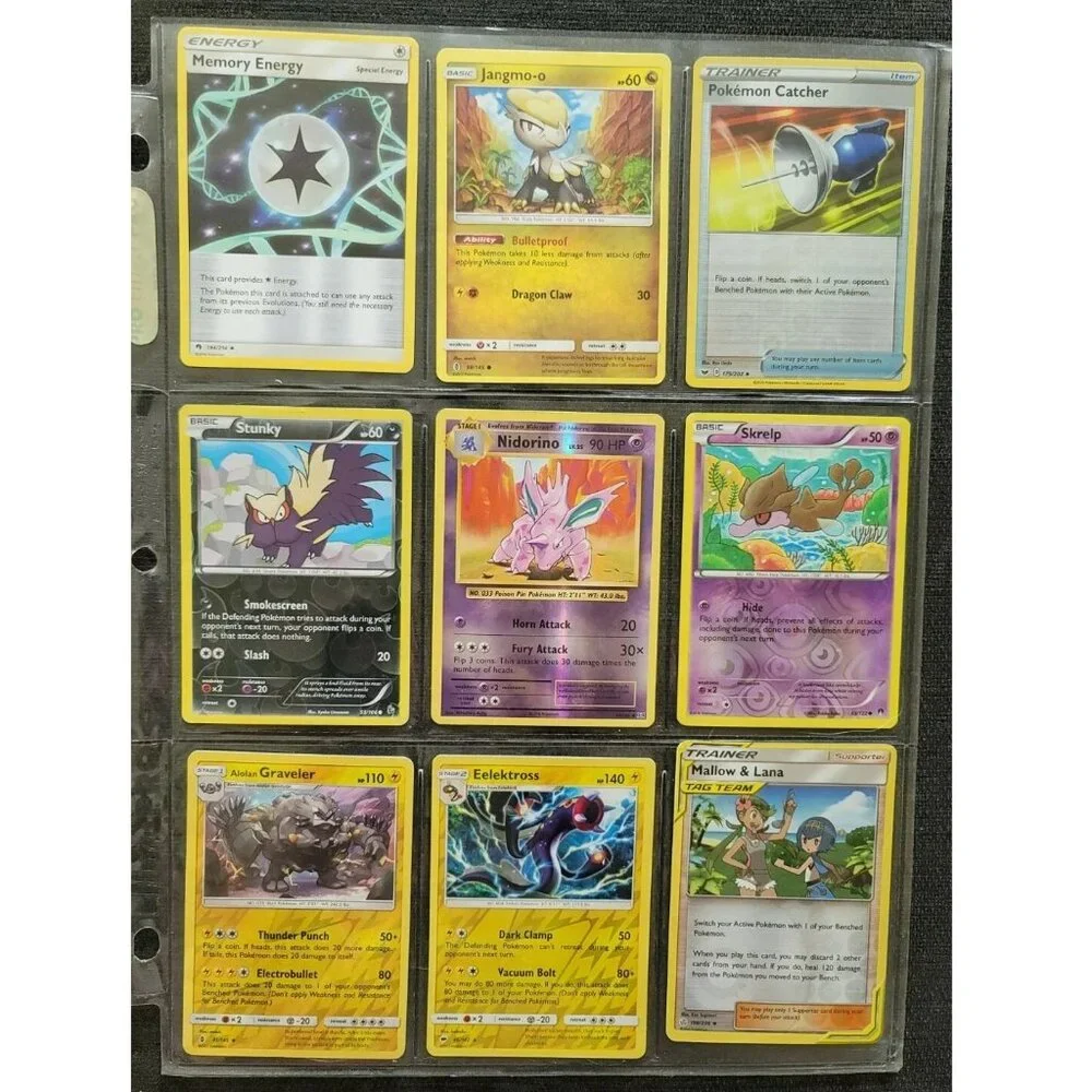 Pokemon Card Lot Holo Large and Regular Sized Cards lot of 34 - Picture 8 of 10